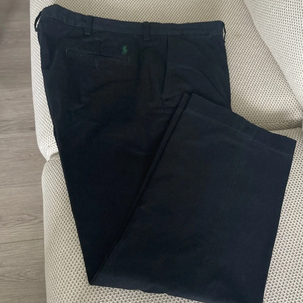 Ralph Lauren Men's Black Dress Pants